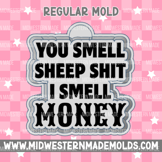 Sheep Money Freshie Mold