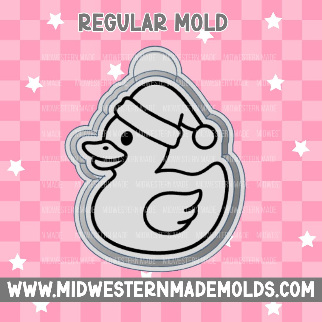 Santa Duck Freshie Mold