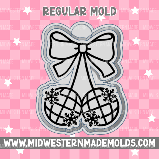 Snowflake Disco Cherries Freshie Mold