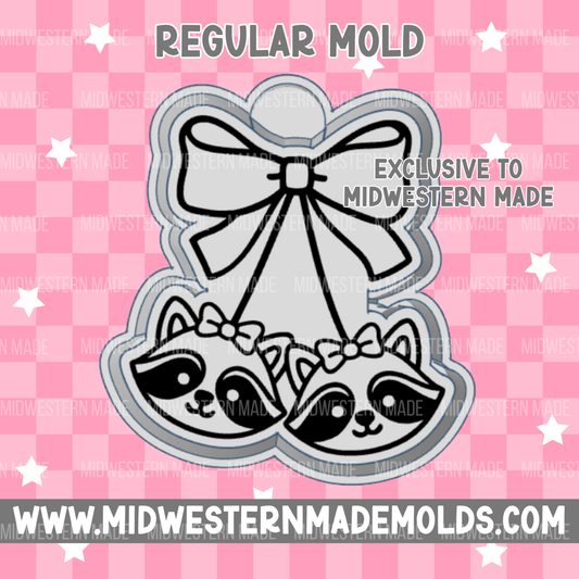 Raccoon Cherries Freshie Mold - EXCLUSIVE