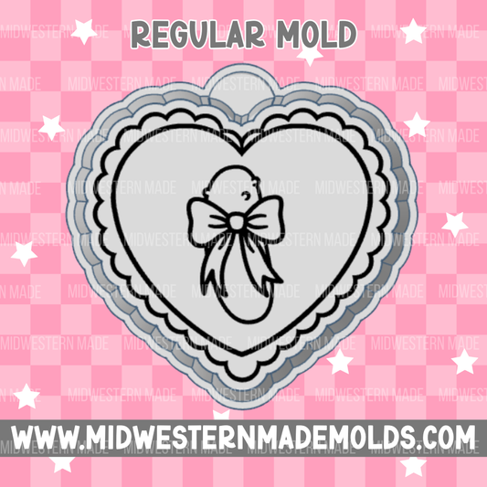 Pickle Heart Freshie Mold