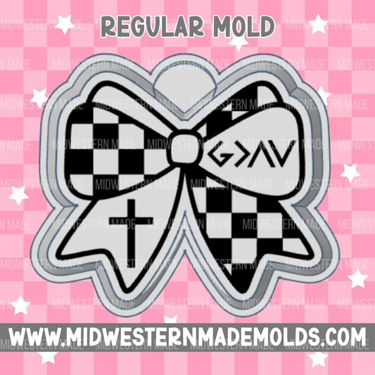 God Is Greater Than Bow Freshie Mold