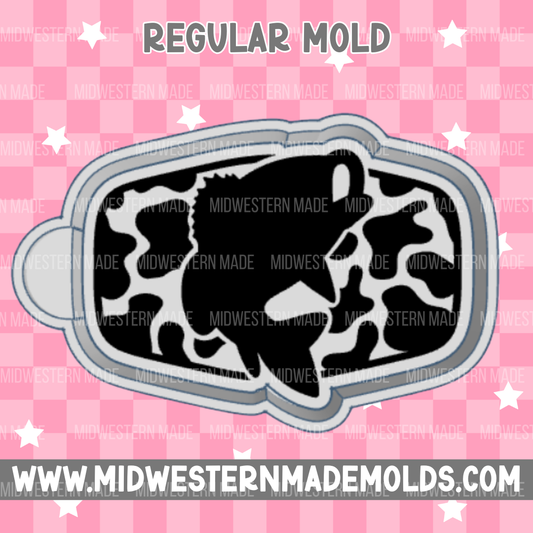 Camo Bass Freshie Mold