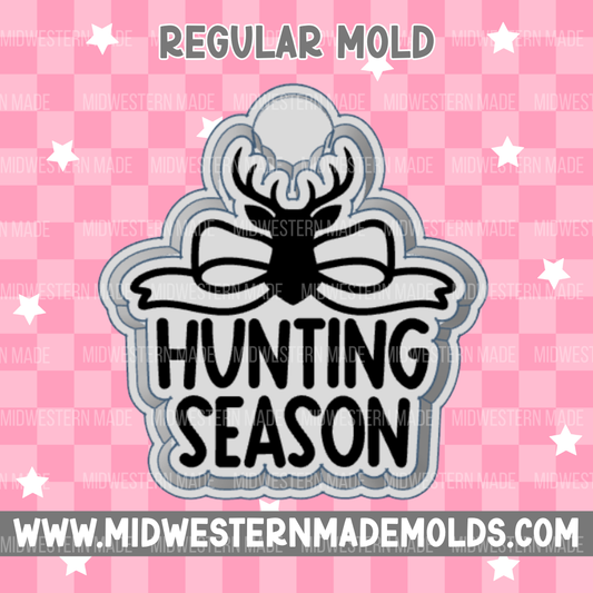 Hunting Season Bow Freshie Mold