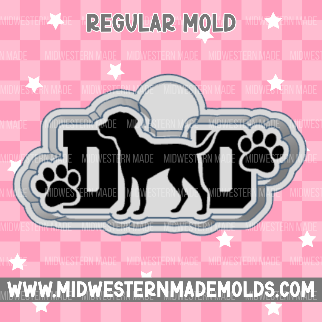 Dad Dog Freshie Mold