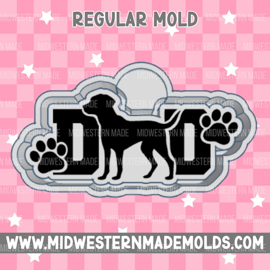 Dad Dog Freshie Mold