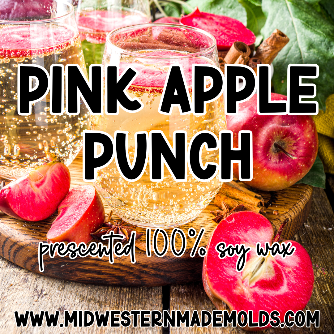 Pink Apple Punch Prescented Wax