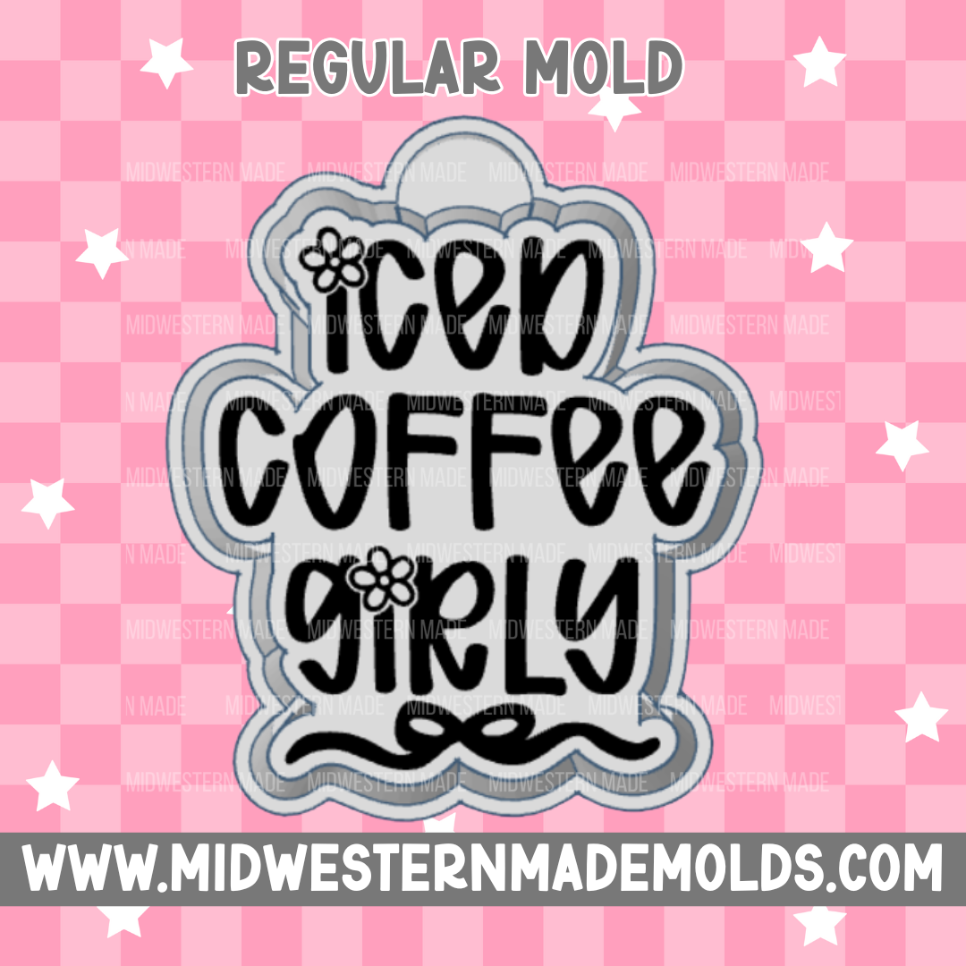 Iced Coffee Girly Freshie Mold