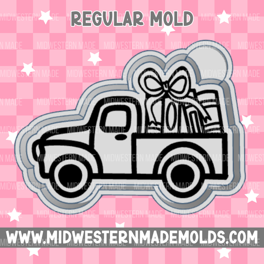 Book Truck Freshie Mold