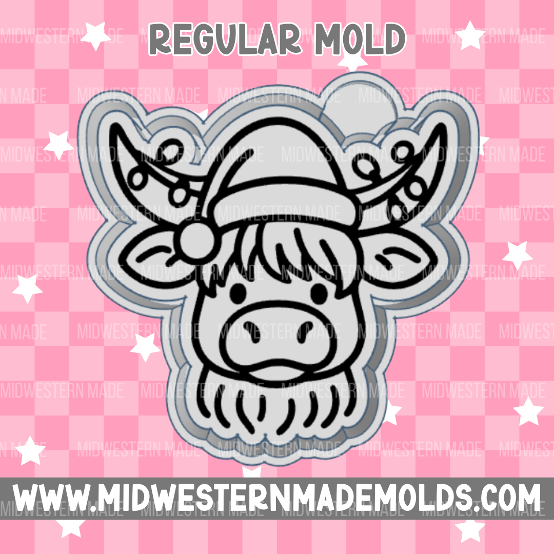 Holiday Highland Freshie Mold