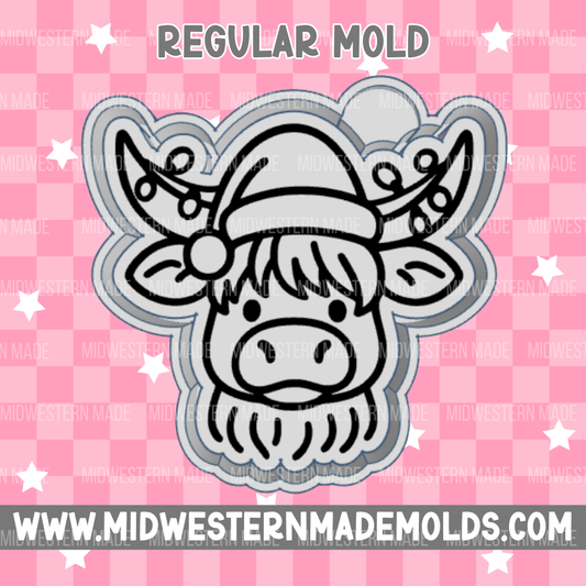 Holiday Highland Freshie Mold