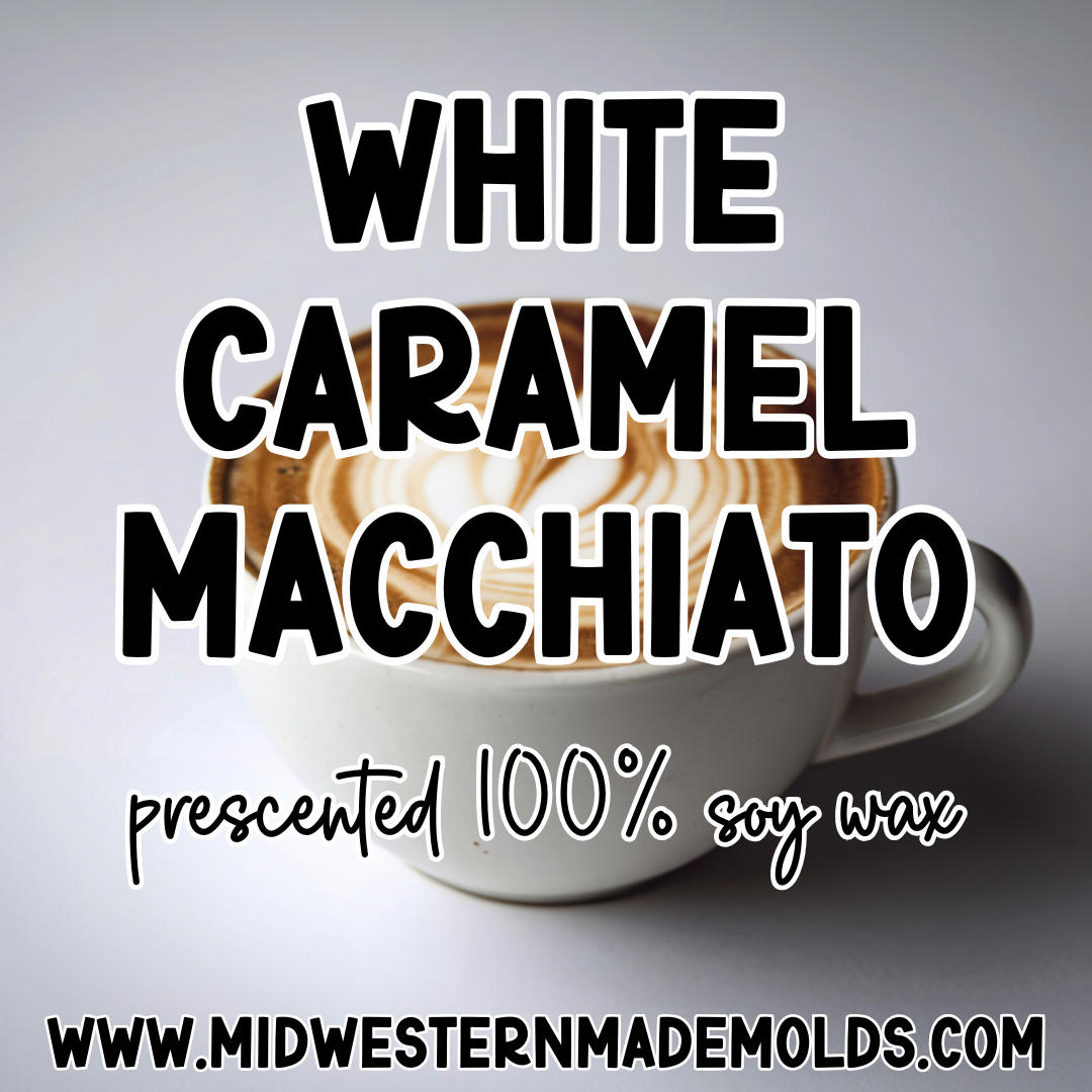 White Caramel Macchiato Prescented Wax