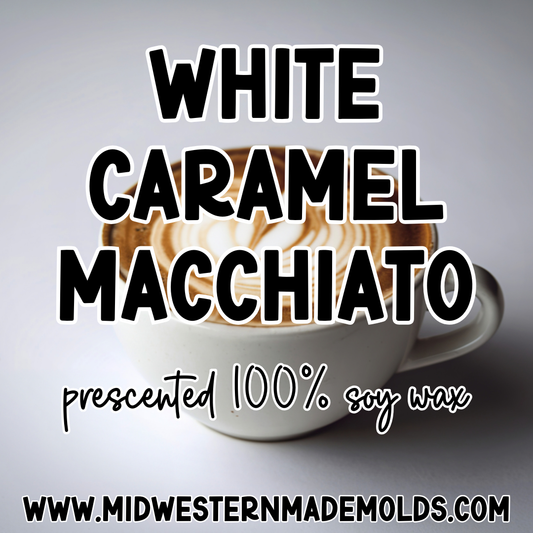 White Caramel Macchiato Prescented Wax