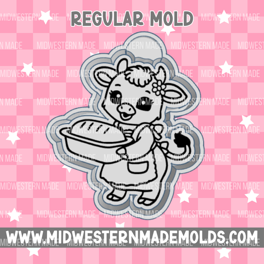 Bread Cow Freshie Mold