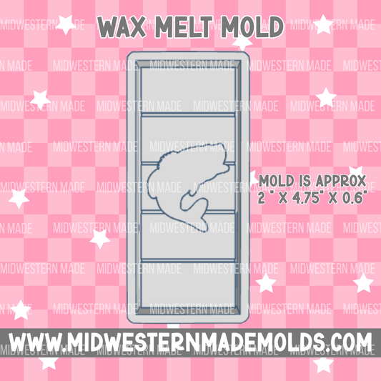 Bass Snap Bar Wax Melt Mold