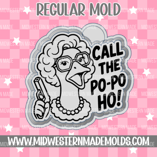 Goose Call The Po-Po Ho Freshie Mold
