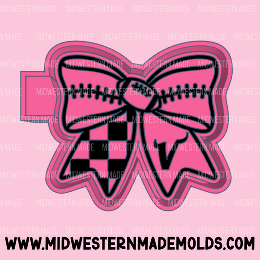 MN Football Bow Freshie Mold