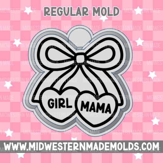 Girl Mama Bow Freshie Mold