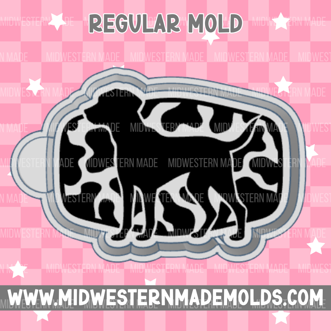 Camo Dog Freshie Mold