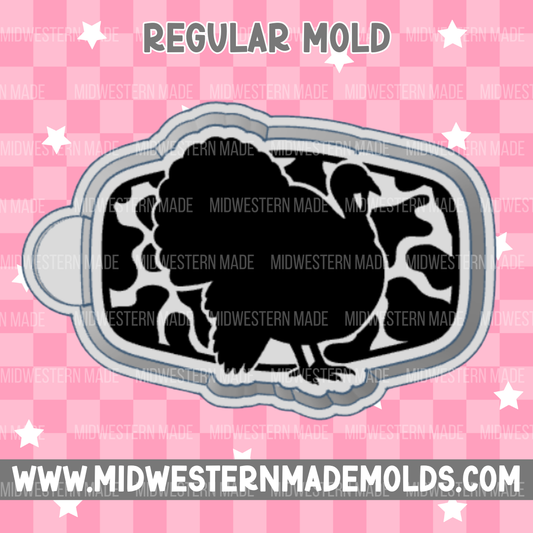 Camo Turkey Freshie Mold