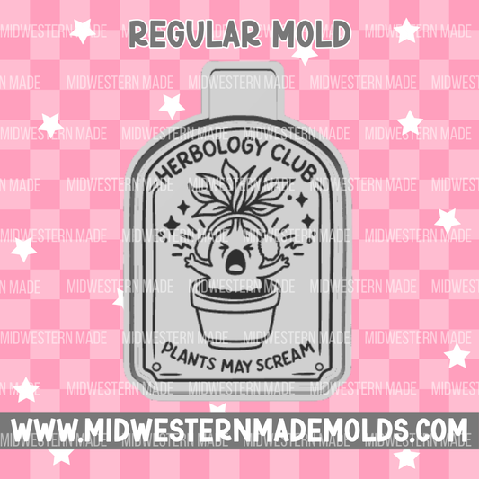 HP Herbology Club Freshie Mold