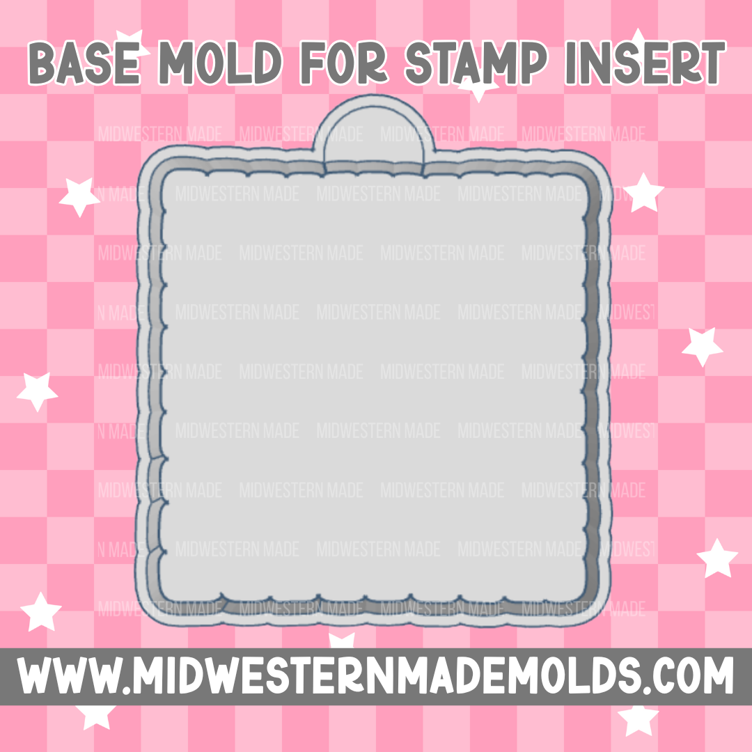 Stamp Base/Insert Freshie Mold