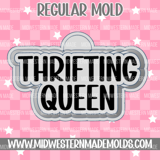 Thrifting Queen Freshie Mold