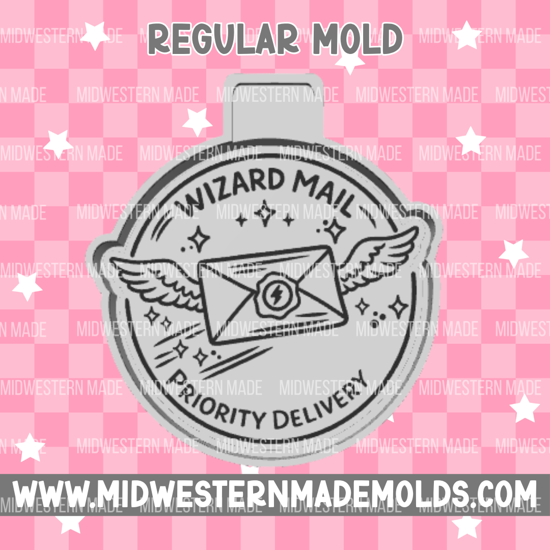 HP Wizard Mail Freshie Mold