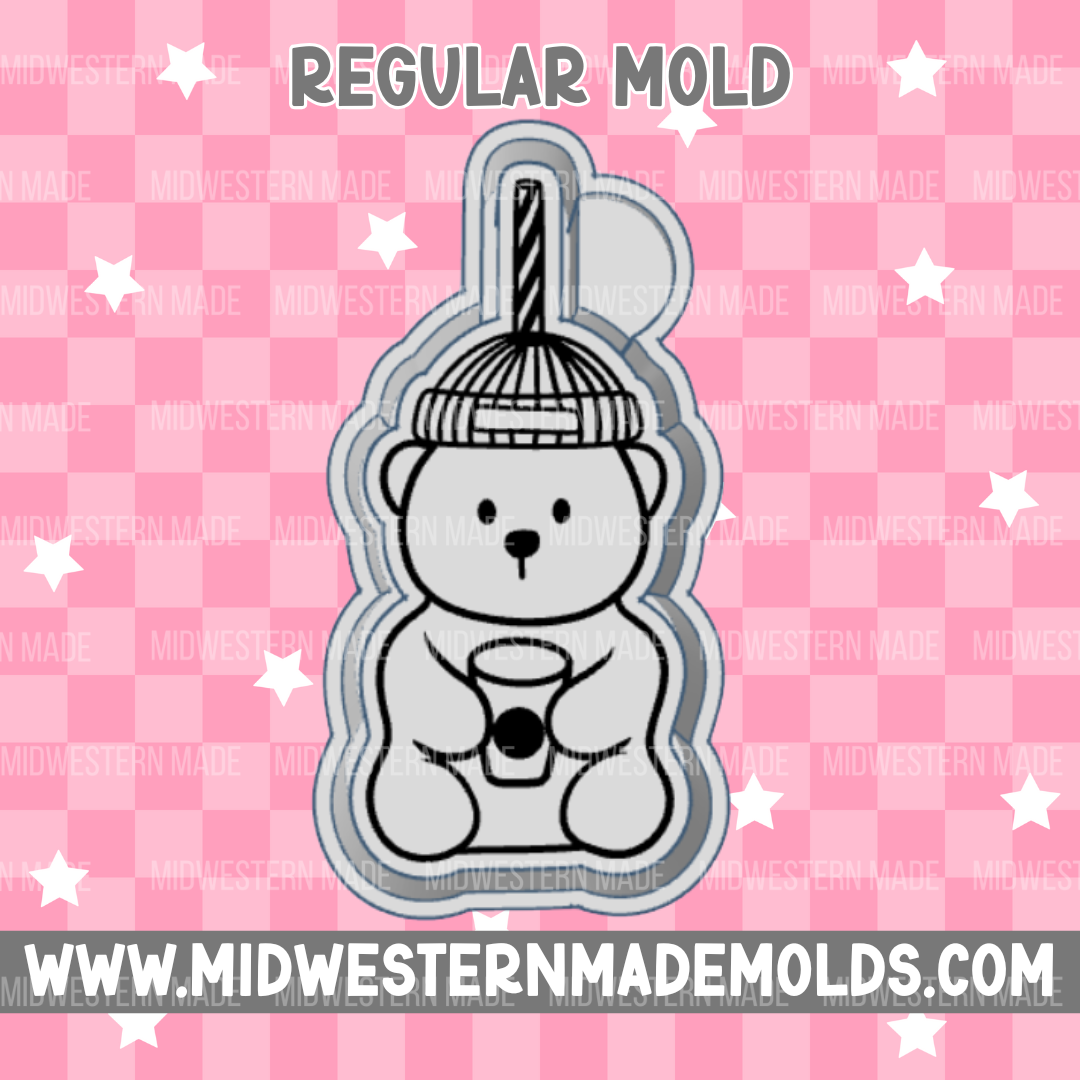 Bear Drink Freshie Mold