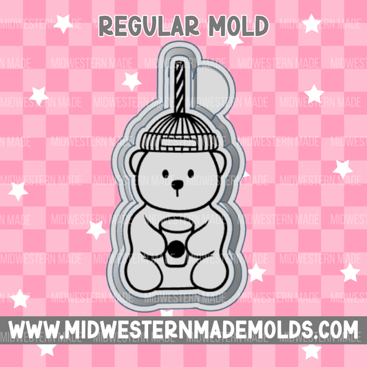 Bear Drink Freshie Mold