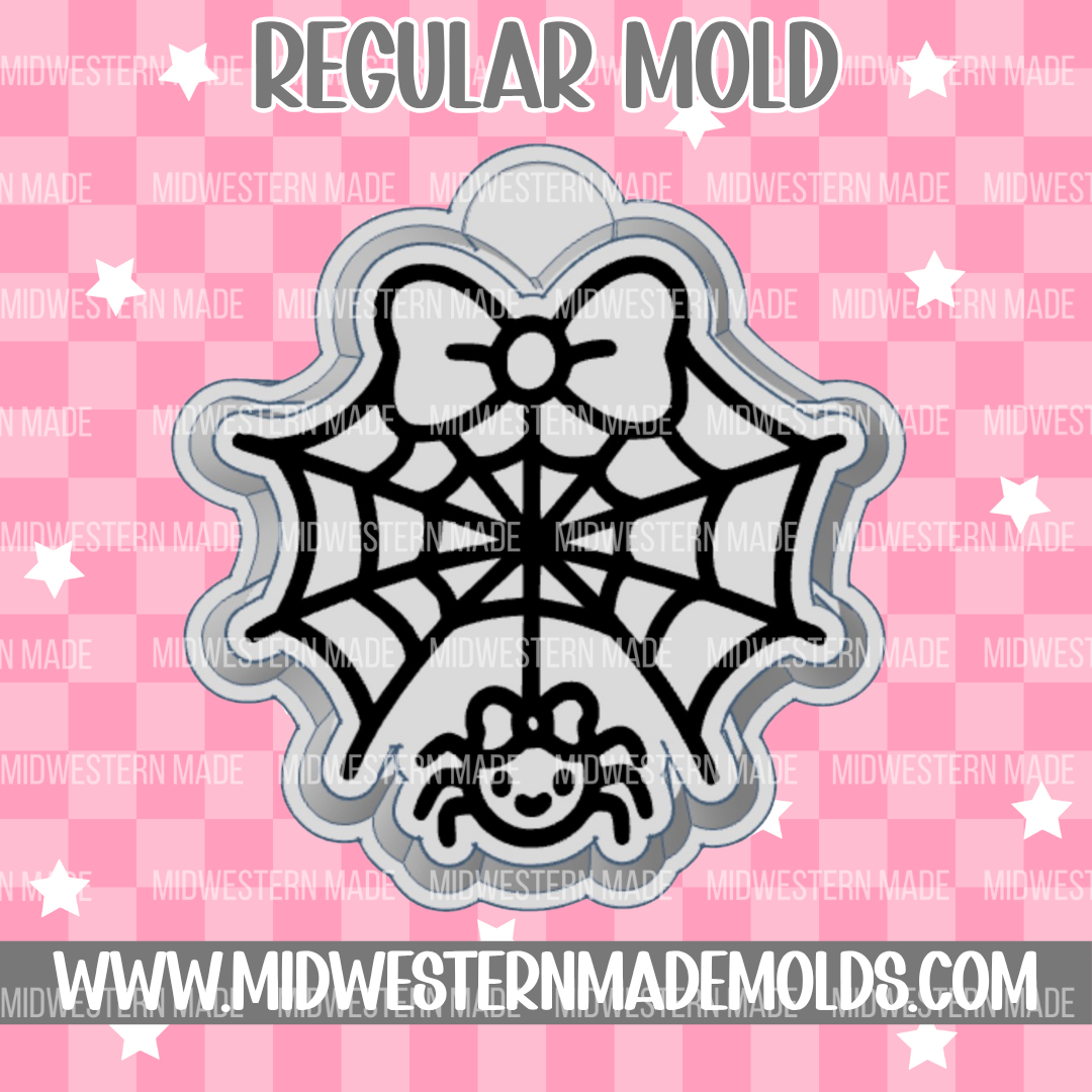 Cute Spiderweb Freshie Mold
