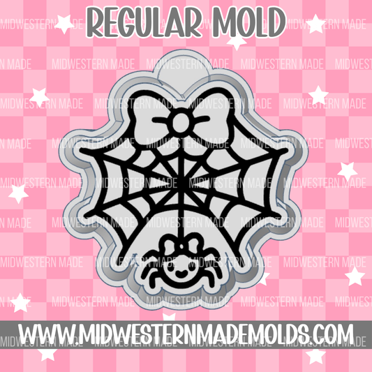 Cute Spiderweb Freshie Mold