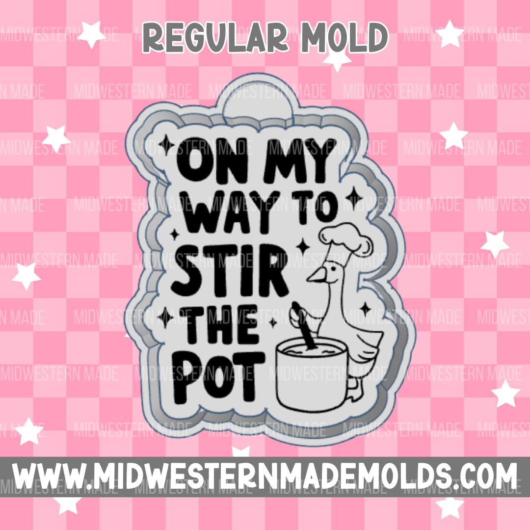 Stir The Pot Freshie Mold