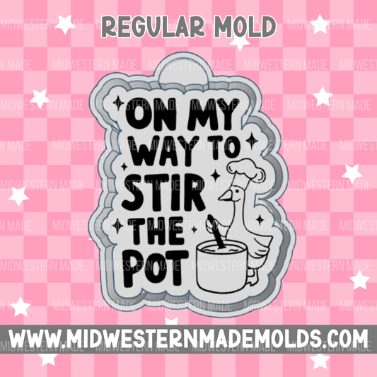 Stir The Pot Freshie Mold