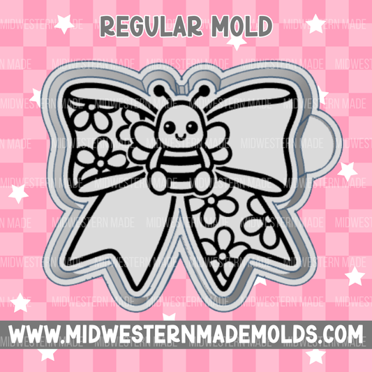 Bee Bow Freshie Mold