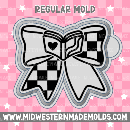 Book Bow Freshie Mold