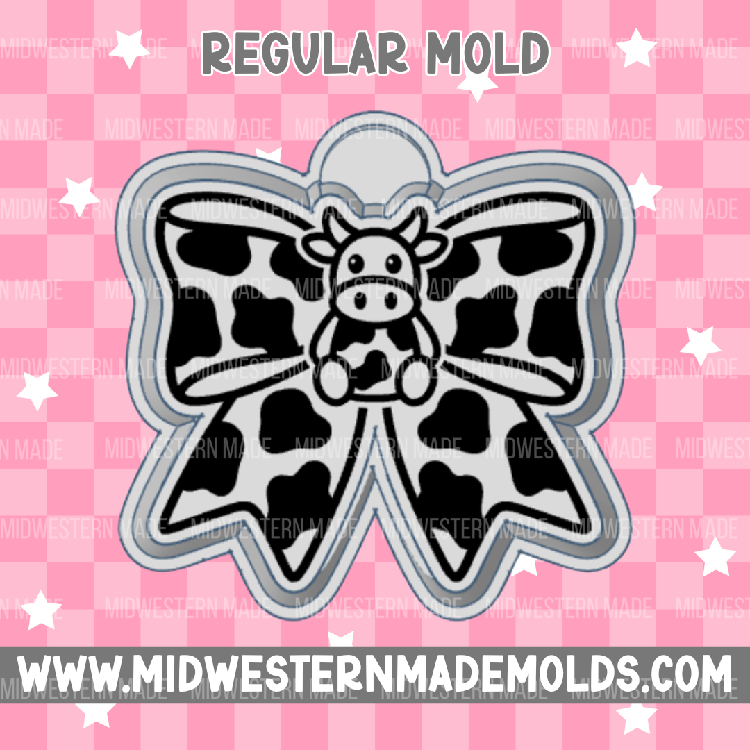 Cow Bow Freshie Mold