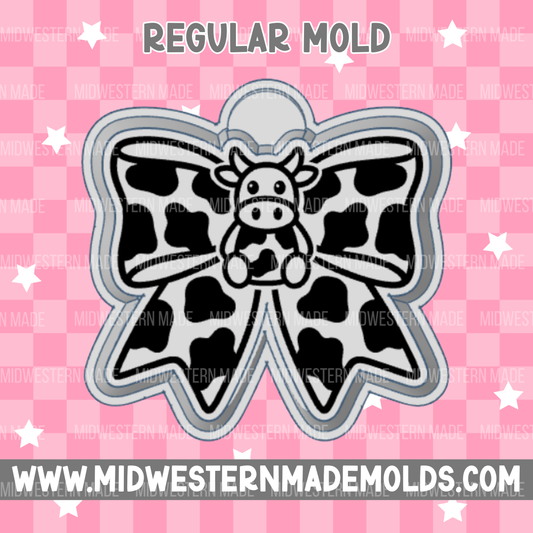 Cow Bow Freshie Mold