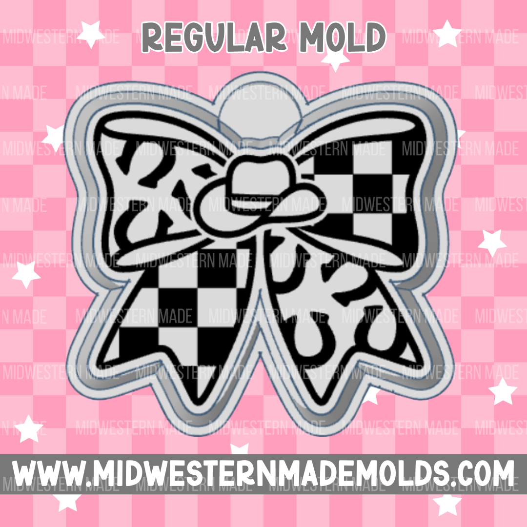 Cowgirl Bow Freshie Mold