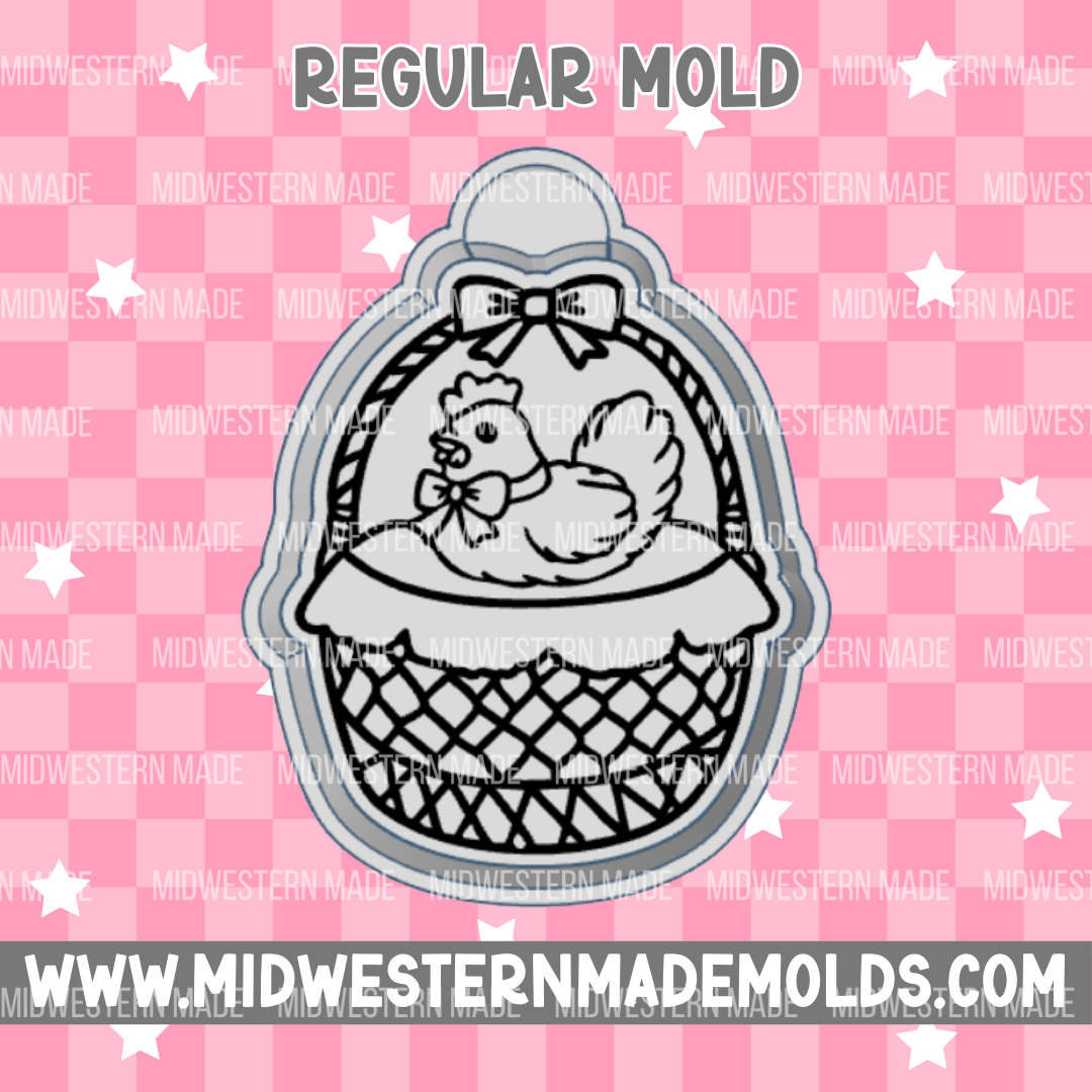 Hen Basket Freshie Mold
