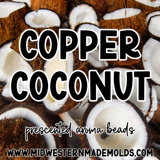Copper Coconut Prescented Aroma Beads