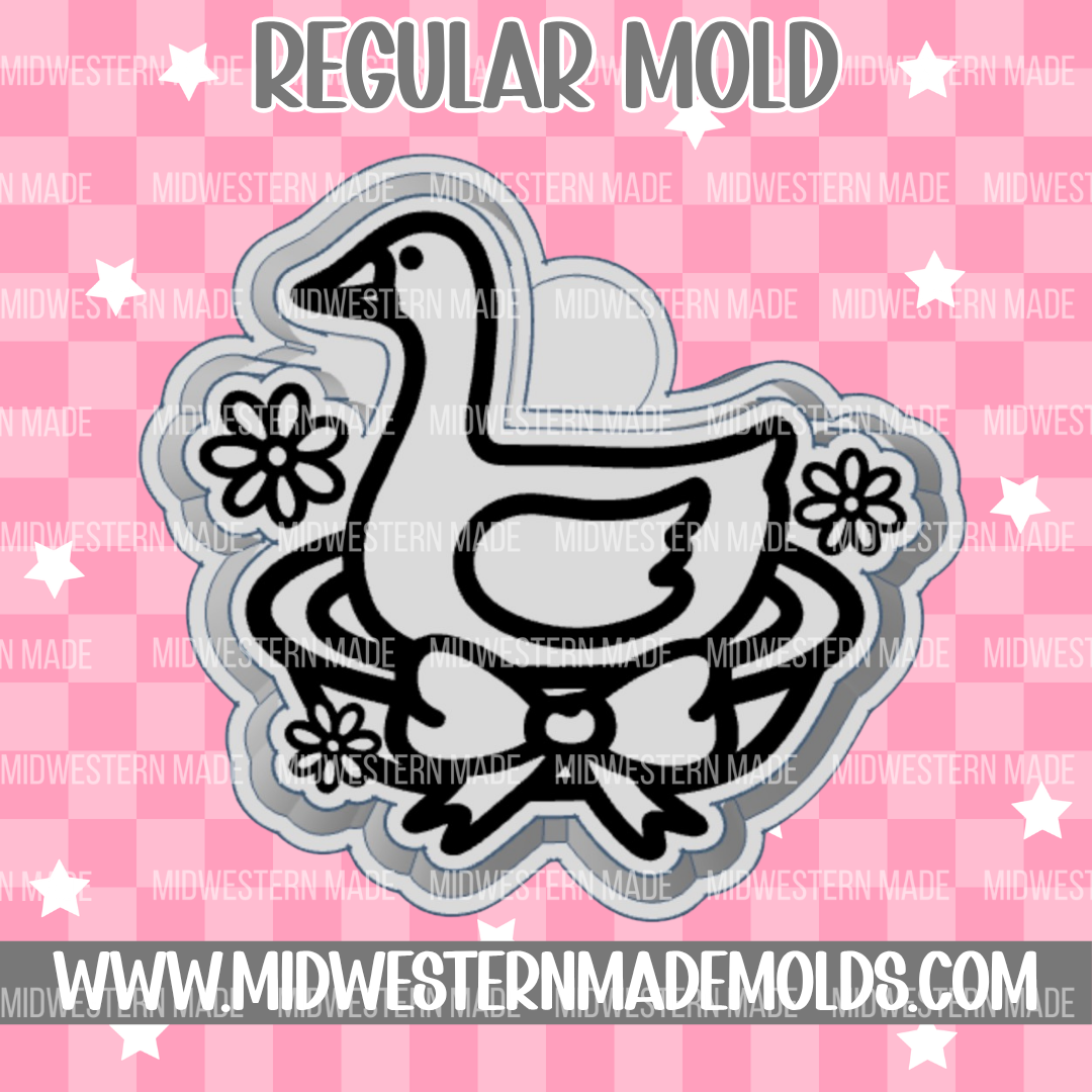 Goose On Nest Freshie Mold