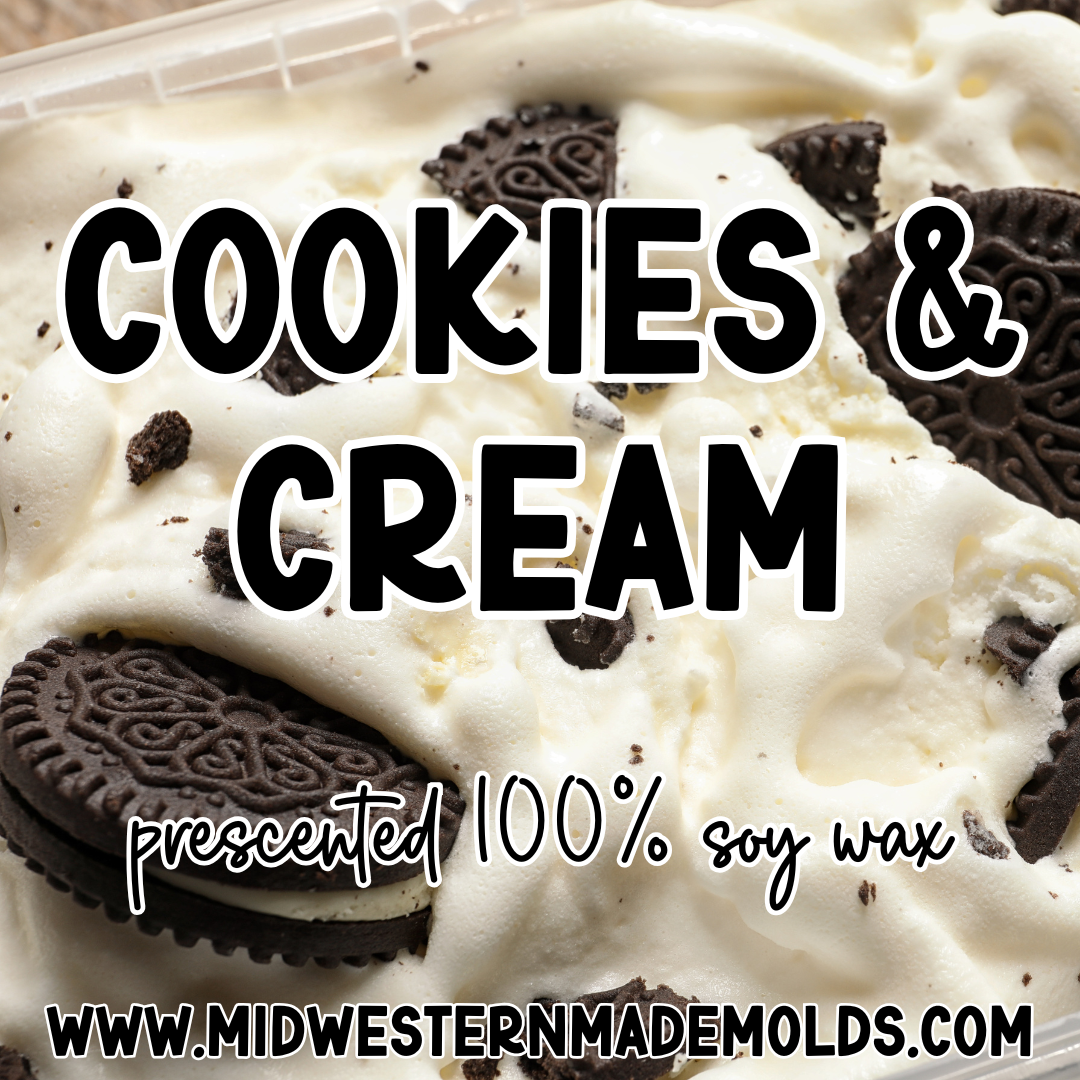 Cookies & Cream Prescented Wax