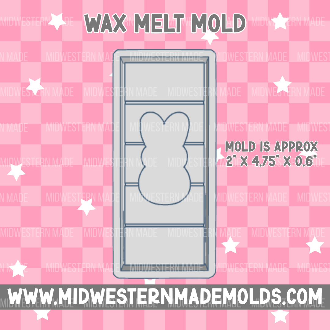Peeps Snap Bar Wax Melt Mold