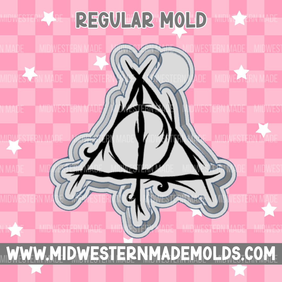 Deathly Hallows Freshie Mold