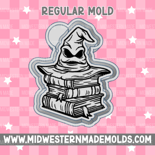 Sorting Hat Books Freshie Mold