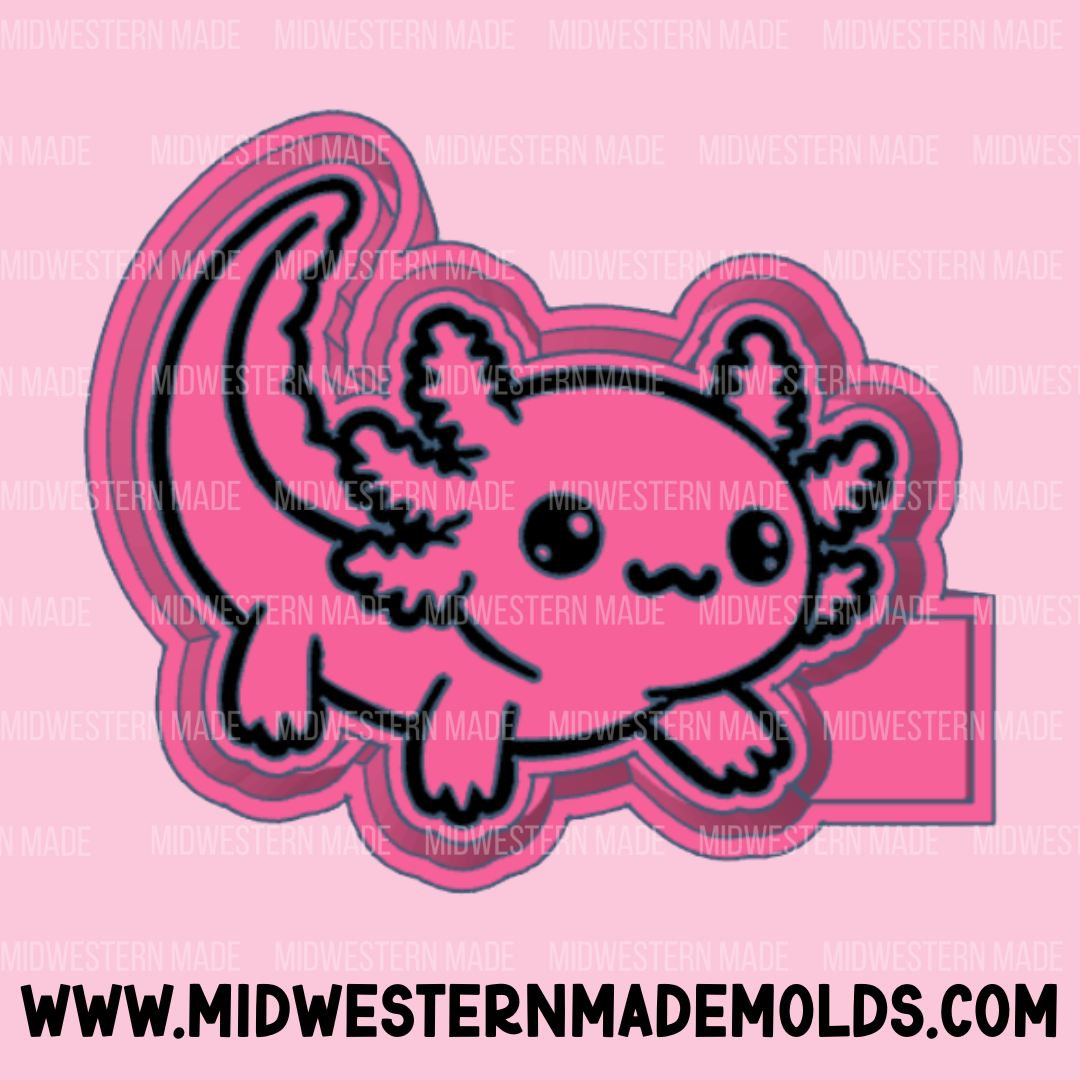 Axolotl Freshie Mold