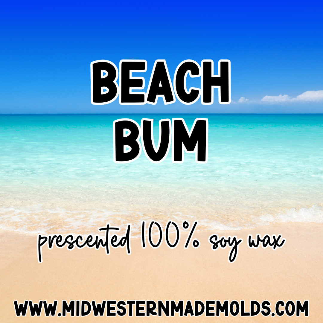 Beach Bum Prescented Wax