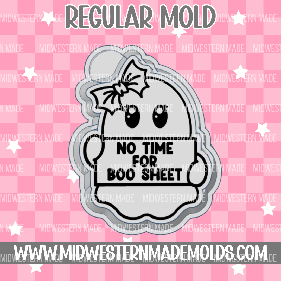No Time For Boo Sheet Freshie Mold