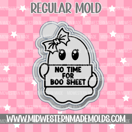 No Time For Boo Sheet Freshie Mold